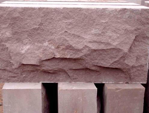 红砂岩路缘石 红砂岩路缘石